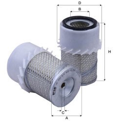 Fil Filter HP 470 BK Hava Filtresi | LAND ROVER / LEYLAND Referanslı