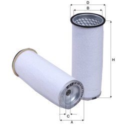 Fil Filter HP 656 B Hava Filtresi | CASE IH / MASSEY FERGUSON Referanslı