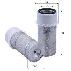 Fil Filter HP 708 K Hava Filtresi | JOHN DEERE / FIAT Referanslı