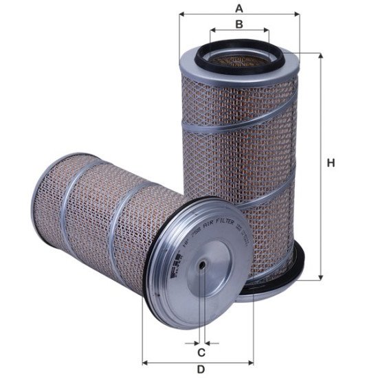 Fil Filter HP 758 Hava Filtresi | FORD / DEUTZ-FAHR Referanslı