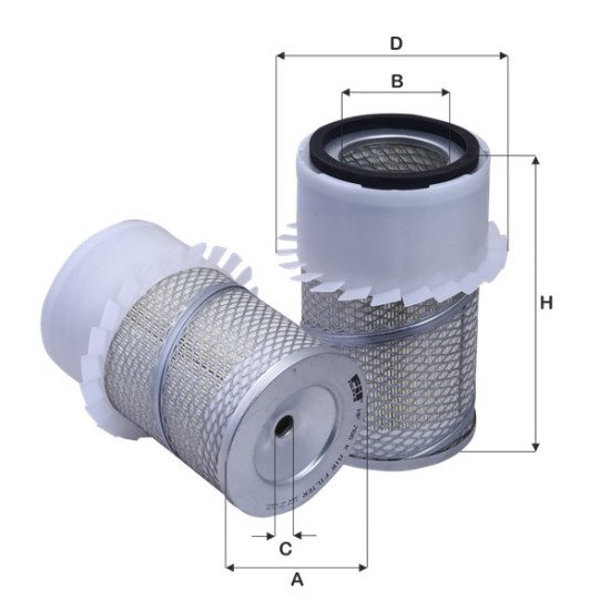 Fil Filter HP 766 K Hava Filtresi | JOHN DEERE / SAME Referanslı