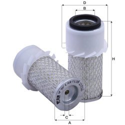 Fil Filter HP 937 K Hava Filtresi | KUBOTA / ONAN Referanslı