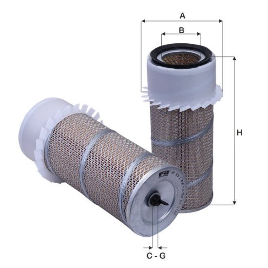 Fil Filter HP 976 K Hava Filtresi | MASSEY FERGUSON / CATERPILLAR Referanslı Fil Filter HP 976 K Hava Filtresi | MASSEY FERGUSON / CATERPILLAR Referanslı