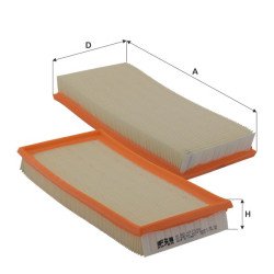 Fil Filter HP 2033 Hava Filtresi | MITSUBISHI / TEMSA Referanslı