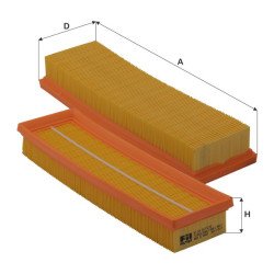 Fil Filter HP 2101 Hava Filtresi | CITROËN / CLAAS Referanslı