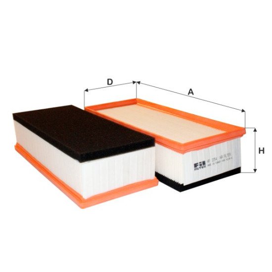 Fil Filter HP 2254 Hava Filtresi | CITROËN / PEUGEOT Referanslı Fil Filter HP 2254 Hava Filtresi | CITROËN / PEUGEOT Referanslı