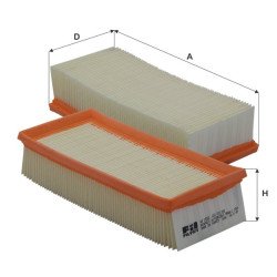 Fil Filter HP 2283 Hava Filtresi | MITSUBISHI / SMART Referanslı
