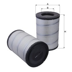 Fil Filter HP 2518 Hava Filtresi | KOMATSU / CATERPILLAR Referanslı