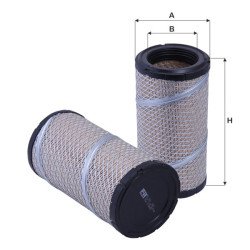 Fil Filter HP 2520 Hava Filtresi | DYNAPAC / AGCO Referanslı