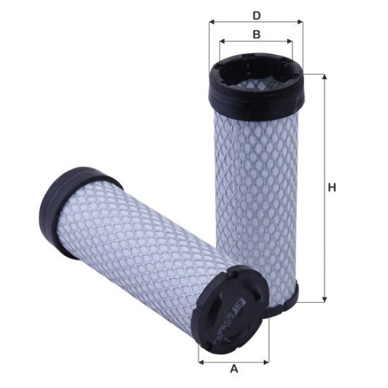 Fil Filter HP 2521 Hava Filtresi | DYNAPAC / AGCO Referanslı