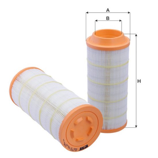 Fil Filter HP 2527 Hava Filtresi | INGERSOLL-RAND / MASSEY FERGUSON Referanslı