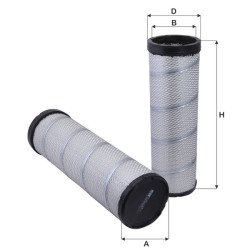 Fil Filter HP 2545 Hava Filtresi | VOLVO / AGCO Referanslı