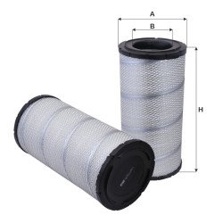 Fil Filter HP 2578 Hava Filtresi | KOMATSU / DOOSAN Referanslı