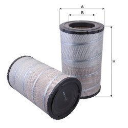 Fil Filter HP 2584 Hava Filtresi | DOOSAN / BMC (TR) Referanslı