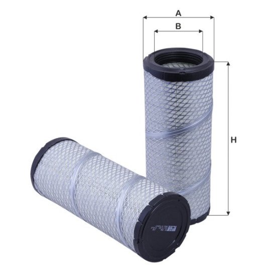 Fil Filter HP 2586 Hava Filtresi | KOMATSU / KUBOTA Referanslı