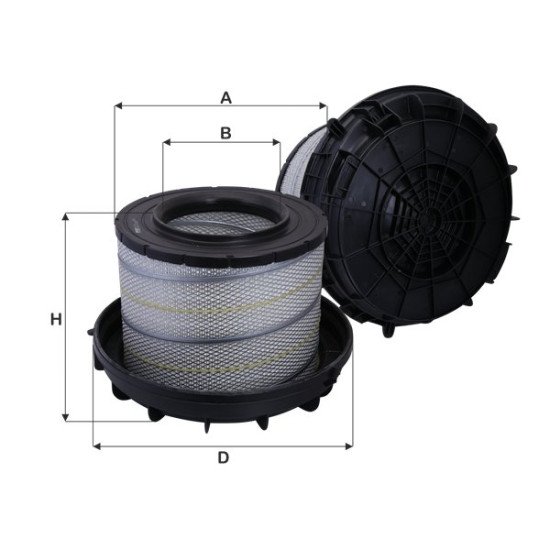 Fil Filter HP 2627 Hava Filtresi | MERCEDES-BENZ / RENAULT TRUCKS Referanslı