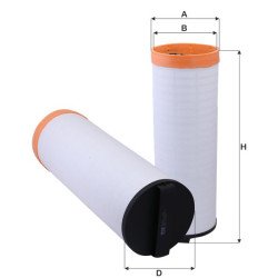 Fil Filter HP 2643 Hava Filtresi | CLAAS / AGCO Referanslı