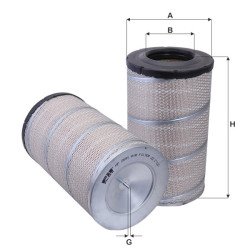 Fil Filter HP 2691 Hava Filtresi | DAF / RENAULT TRUCKS (OKELIA) Referanslı