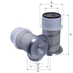 Fil Filter HP 4516 K Hava Filtresi | FIAT-HITACHI / LANDINI Referanslı