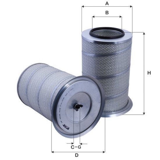 Fil Filter HP 4538 Hava Filtresi | FIATALLIS / LIEBHERR Referanslı
