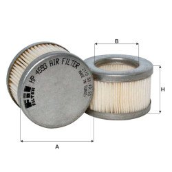 Fil Filter HP 4593 Hava Filtresi | HASEL / LINDE Referanslı