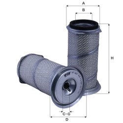 Fil Filter HP 4601 Hava Filtresi | BOBCAT / AGCO PARTS Referanslı