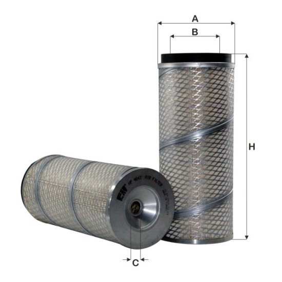 Fil Filter HP 4643 Hava Filtresi | JOHN DEERE Referanslı