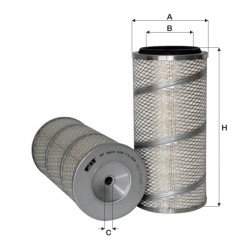 Fil Filter HP 4644 Hava Filtresi | JOHN DEERE / IVECO Referanslı