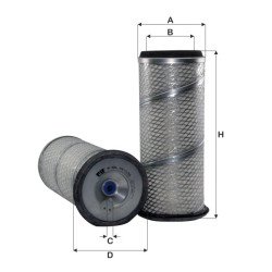 Fil Filter HP 4646 Hava Filtresi | MASSEY FERGUSON / VMC Referanslı