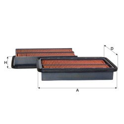 Fil Filter HP 5005 Hava Filtresi | MAZDA / FORD Referanslı