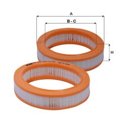 Fil Filter HPU 616 Hava Filtresi | FORD / VAUXHALL Referanslı