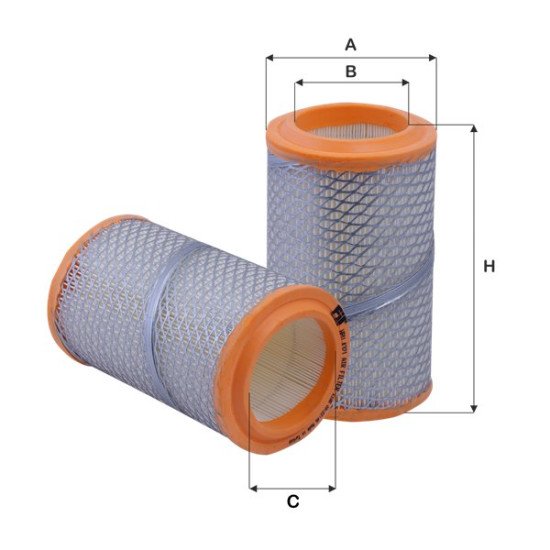 Fil Filter HPU 4321 Hava Filtresi | RENAULT / CITROËN Referanslı
