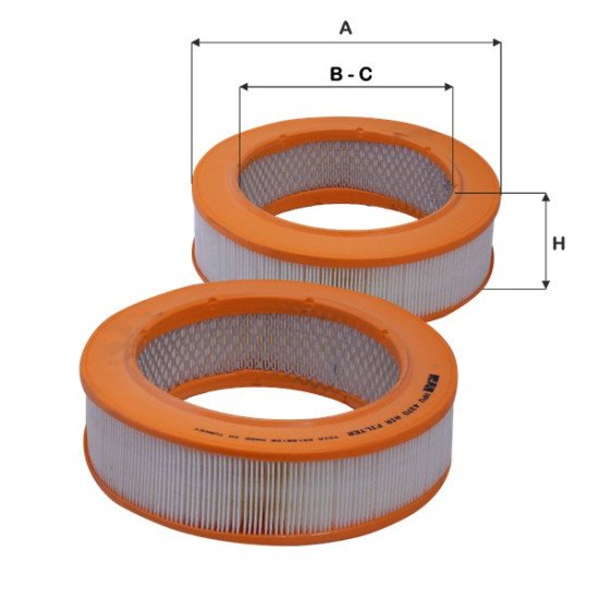 Fil Filter HPU 4370 Hava Filtresi | FORD / MERCEDES-BENZ Referanslı Fil Filter HPU 4370 Hava Filtresi | FORD / MERCEDES-BENZ Referanslı