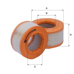 Fil Filter HPU 4430 Hava Filtresi | AMMANN / BOMAG Referanslı