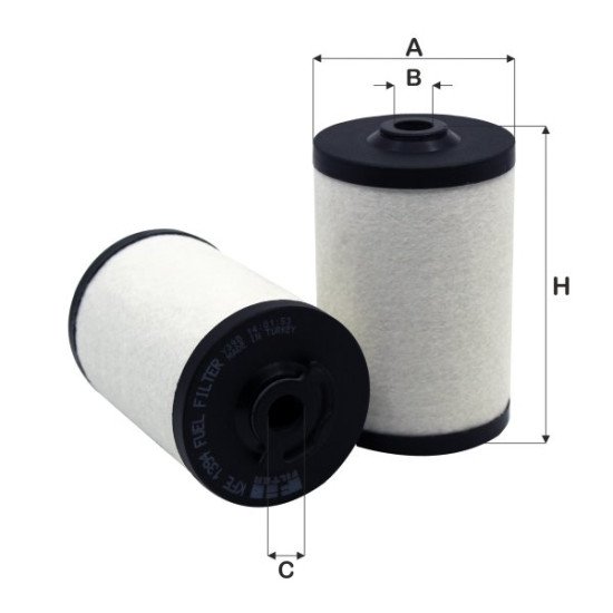 Fil Filter KFE 1394 Yakıt Filtresi | MERCEDES-BENZ / LIEBHERR Referanslı