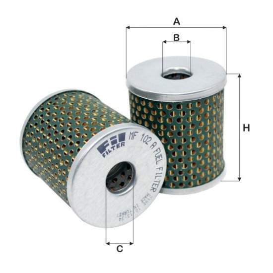 Fil Filter MF 102 A Yakıt Filtresi | LEYLAND / CLARK Referanslı