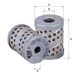 Fil Filter MF 1269 Yakıt Filtresi | LOMBARDINI / ANTOR Referanslı