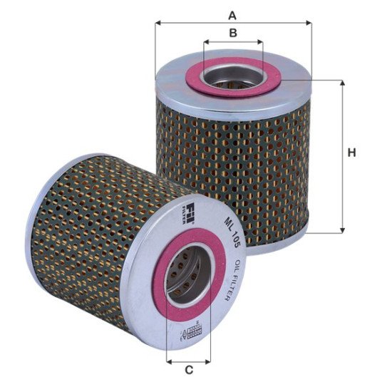 Fil Filter ML 105 Yağ Filtresi | PERKINS / FORD Referanslı