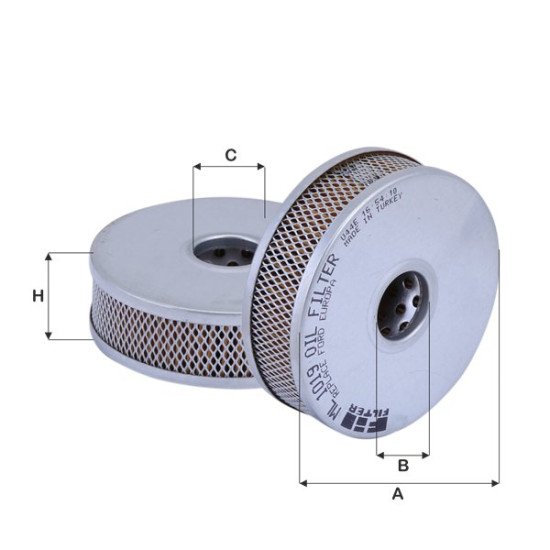 Fil Filter ML 1019 Yağ Filtresi | FORD / NEW HOLLAND Referanslı