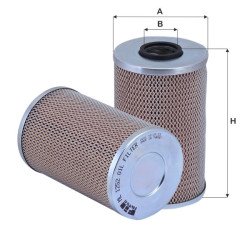 Fil Filter ML 1252 Yağ Filtresi | CLARK / AVELING-BARFORD Referanslı