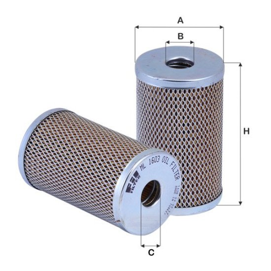 Fil Filter ML 1603 Yağ Filtresi | MERCEDES-BENZ / FORD Referanslı
