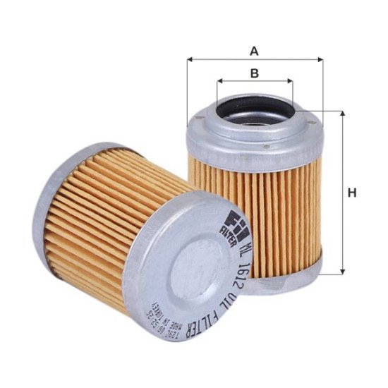 Fil Filter ML 1612 Yağ Filtresi | HITACHI / FIAT-HITACHI Referanslı