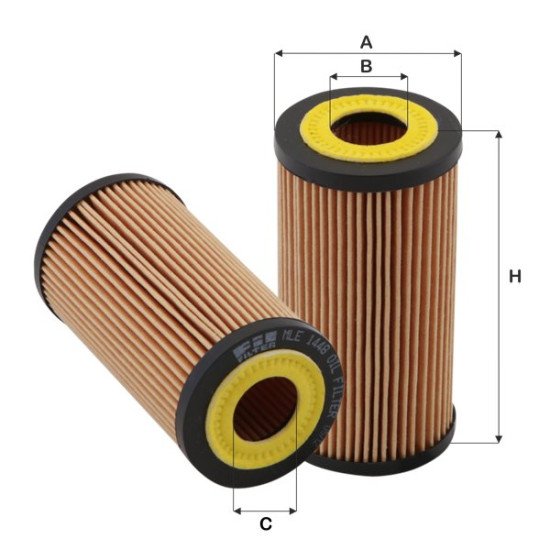 Fil Filter MLE 1448 Yağ Filtresi | VOLVO / FORD Referanslı