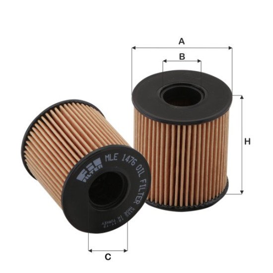 Fil Filter MLE 1476 Yağ Filtresi | PEUGEOT / CITROËN Referanslı Fil Filter MLE 1476 Yağ Filtresi | PEUGEOT / CITROËN Referanslı