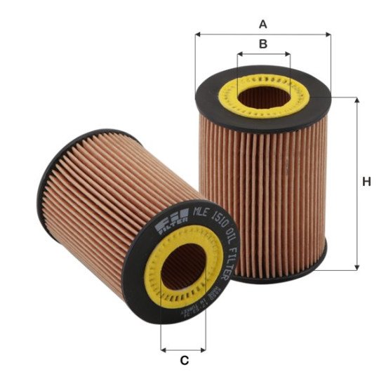 Fil Filter MLE 1510 Yağ Filtresi | MERCEDES-BENZ / CHRYSLER Referanslı