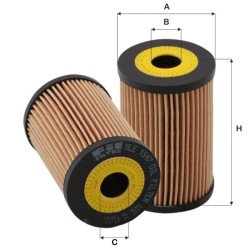 Fil Filter MLE 1547 Yağ Filtresi | LINDE / VAG Referanslı