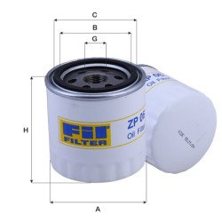 Fil Filter ZP 06 Yağ Filtresi | NISSAN / RENAULT Referanslı