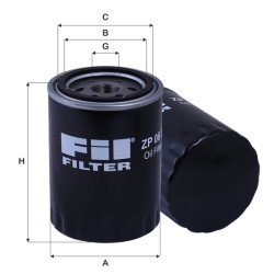 Fil Filter ZP 06 D Yağ Filtresi | RENAULT Referanslı