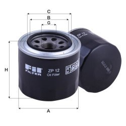 Fil Filter ZP 12 Yağ Filtresi | HONDA / FORD Referanslı