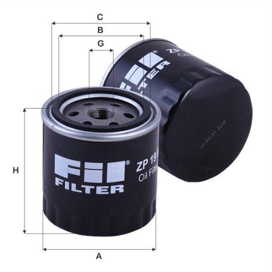 Fil Filter ZP 19 B Yağ Filtresi | PEUGEOT / CITROËN Referanslı Fil Filter ZP 19 B Yağ Filtresi | PEUGEOT / CITROËN Referanslı